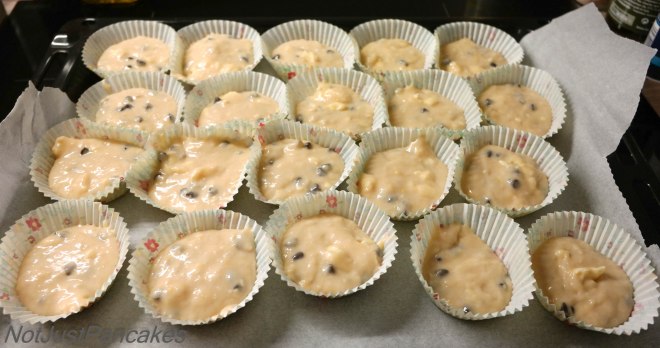 Chocolate chip banan muffins 3